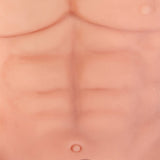 Male Sex Doll Torso With 8 Inch Dildo Muscular Abs Realistic TPE - Sex Doll