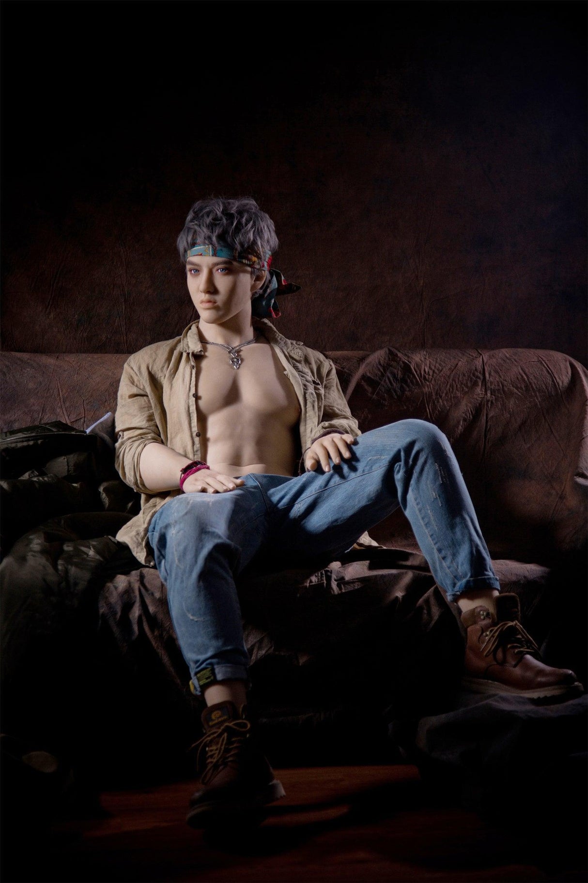 Male Sex Doll WU Qita Doll - 175cm / 5'9" Full TPE - Sex doll