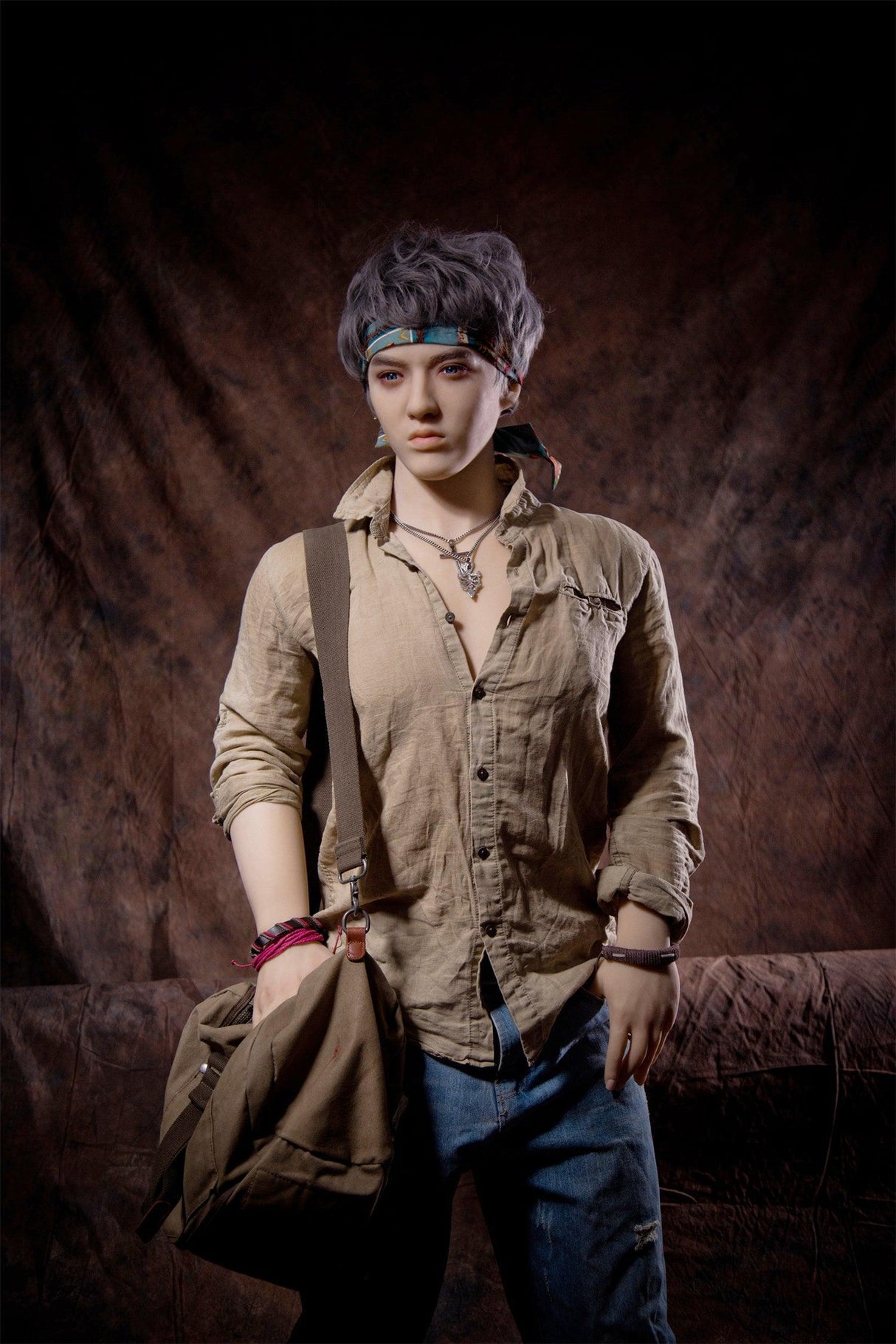 Male Sex Doll WU Qita Doll - 175cm / 5'9" Full TPE - Sex doll