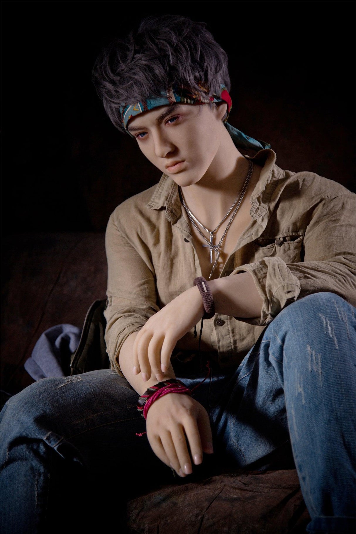Male Sex Doll WU Qita Doll - 175cm / 5'9" Full TPE - Sex doll