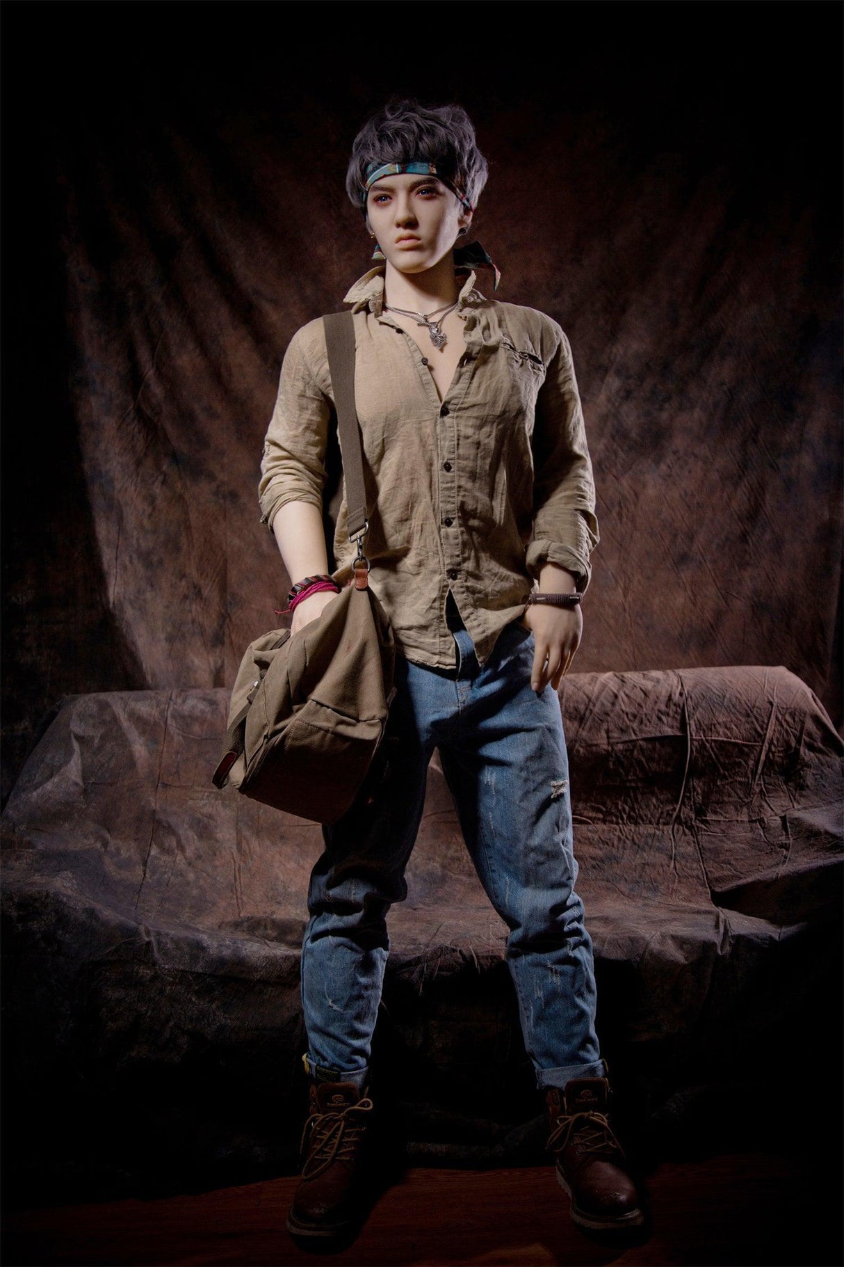 Male Sex Doll WU Qita Doll - 175cm / 5'9" Full TPE - Sex doll