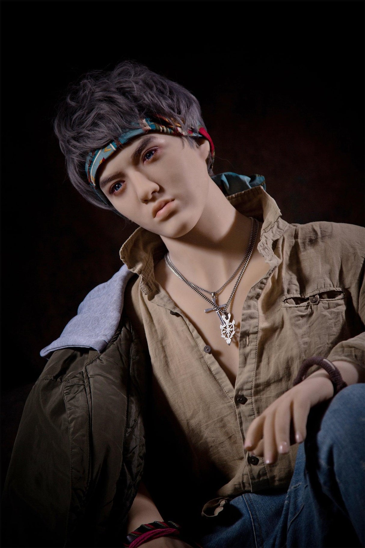 Male Sex Doll WU Qita Doll - 175cm / 5'9" Full TPE - Sex doll