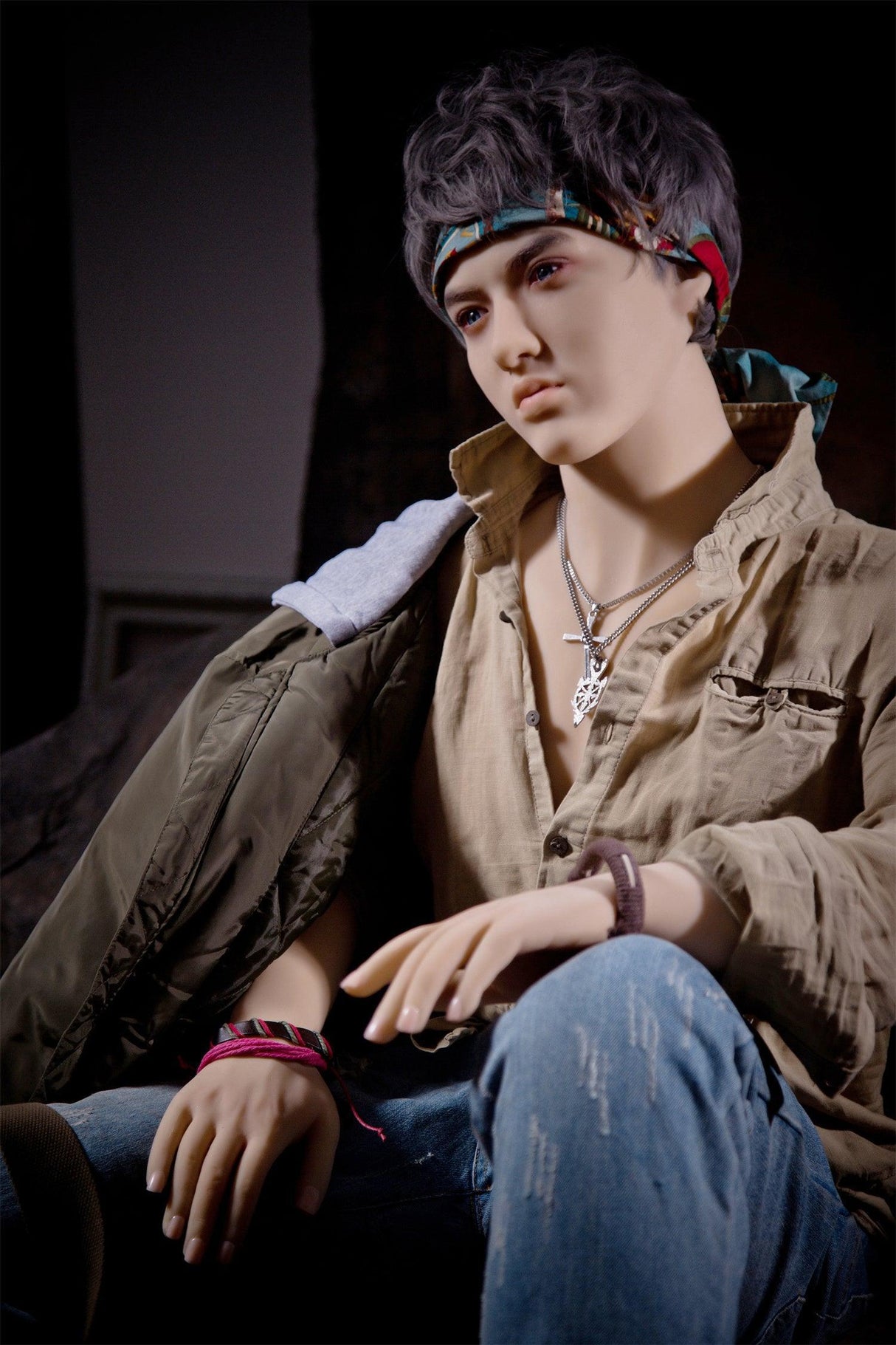 Male Sex Doll WU Qita Doll - 175cm / 5'9" Full TPE - Sex doll