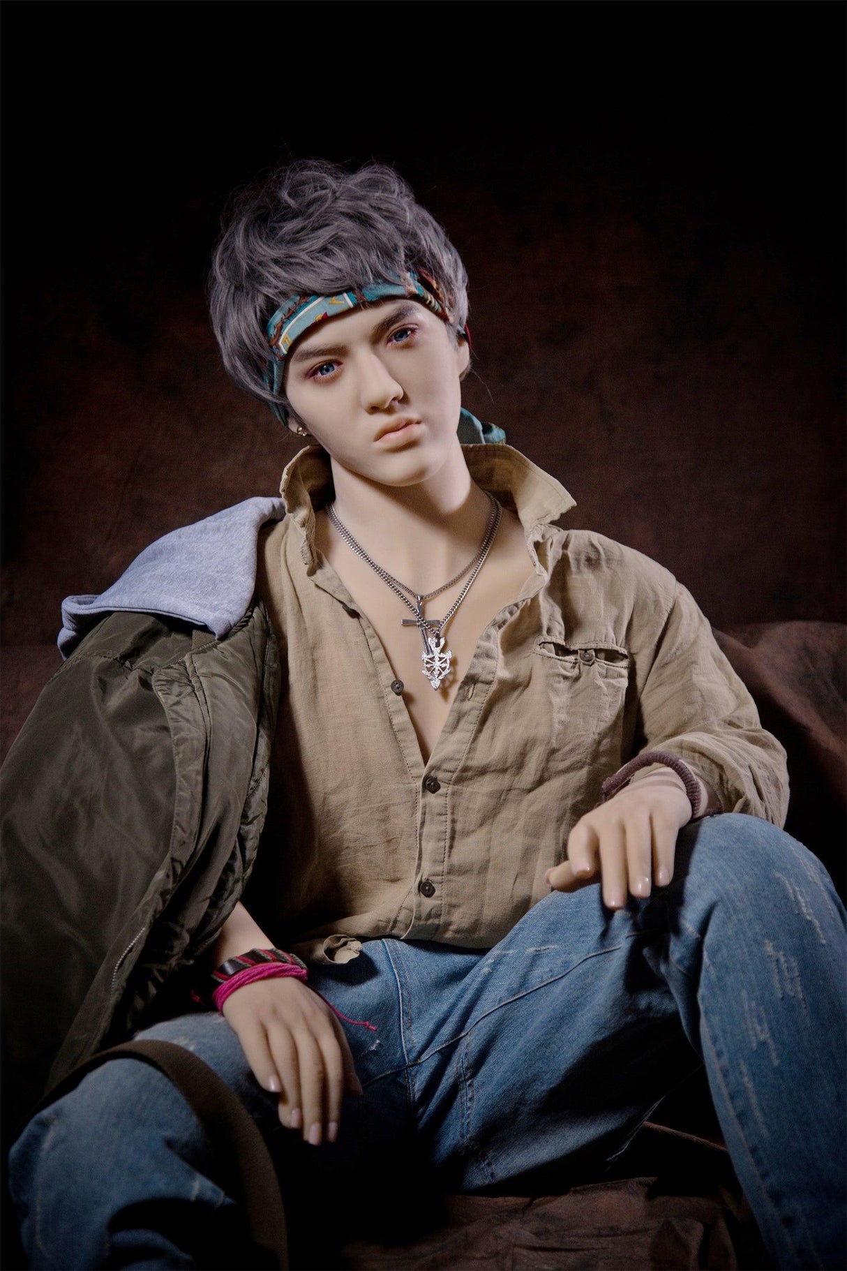Male Sex Doll WU Qita Doll - 175cm / 5'9" Full TPE - Sex doll
