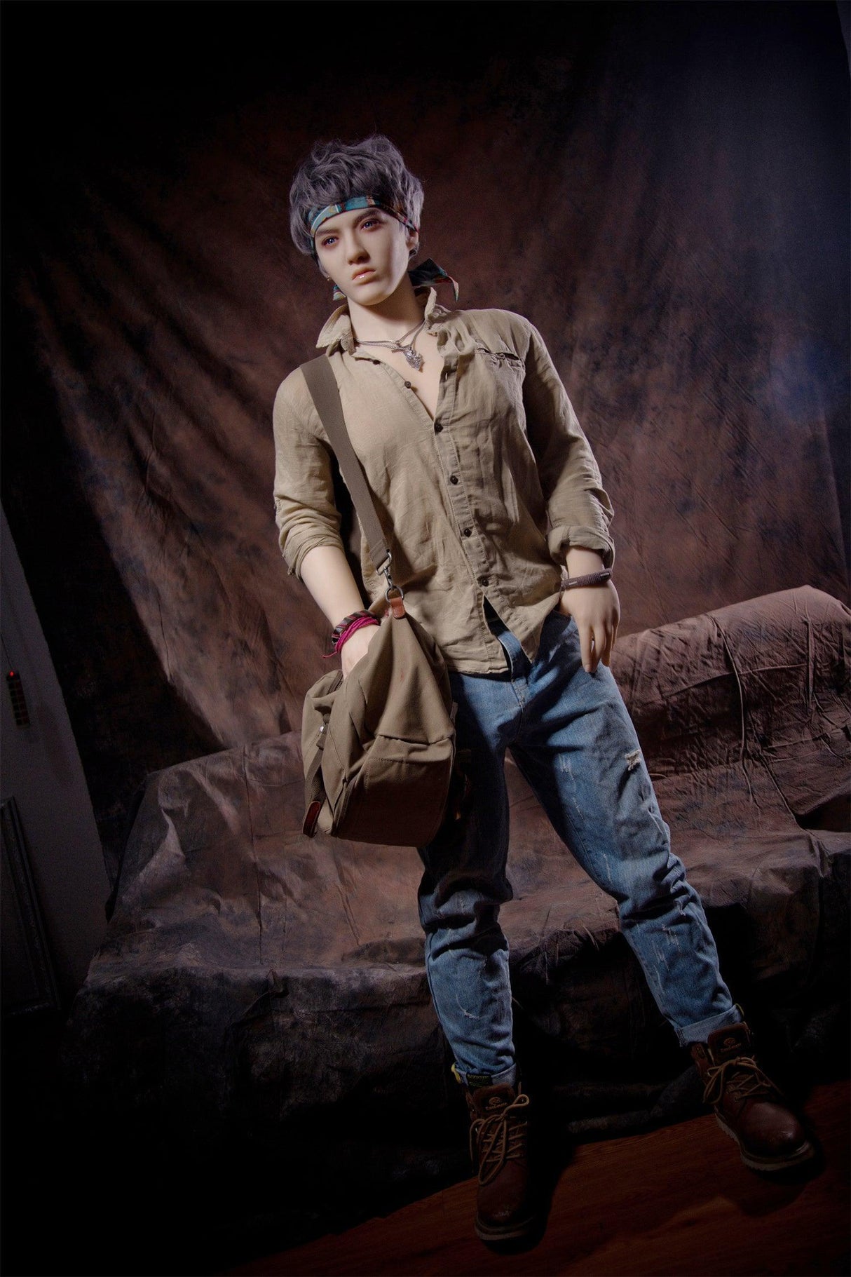 Male Sex Doll WU Qita Doll - 175cm / 5'9" Full TPE - Sex doll