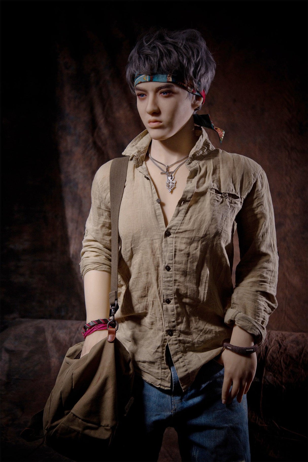 Male Sex Doll WU Qita Doll - 175cm / 5'9" Full TPE - Sex doll