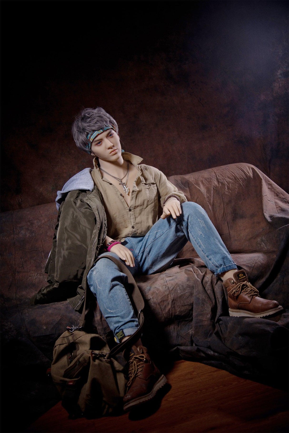 Male Sex Doll WU Qita Doll - 175cm / 5'9" Full TPE - Sex doll
