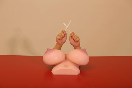 Mammary Intercourse Silicone Sex Torso Si-B-92 Cinnamon | ⭐️CLM(Climax Doll) Pro⭐️ - Sex Doll - breast torso