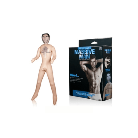 Massive Man Mike L. PVC Doll Flesh - Sex Doll