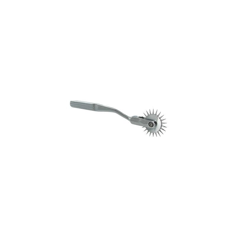 Master Series Odax Sensation Wheel – Stainless Steel Spiked Pinwheel - Adult Toys