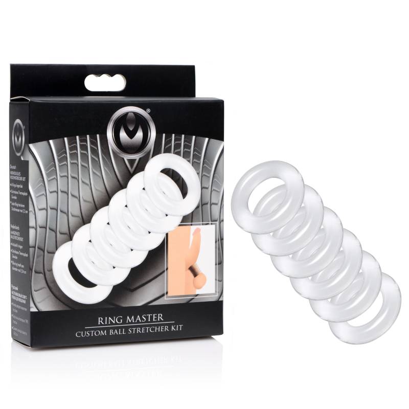 Master Series Ring Master - Clear Ball Stretcher Kit - COCK RINGS
