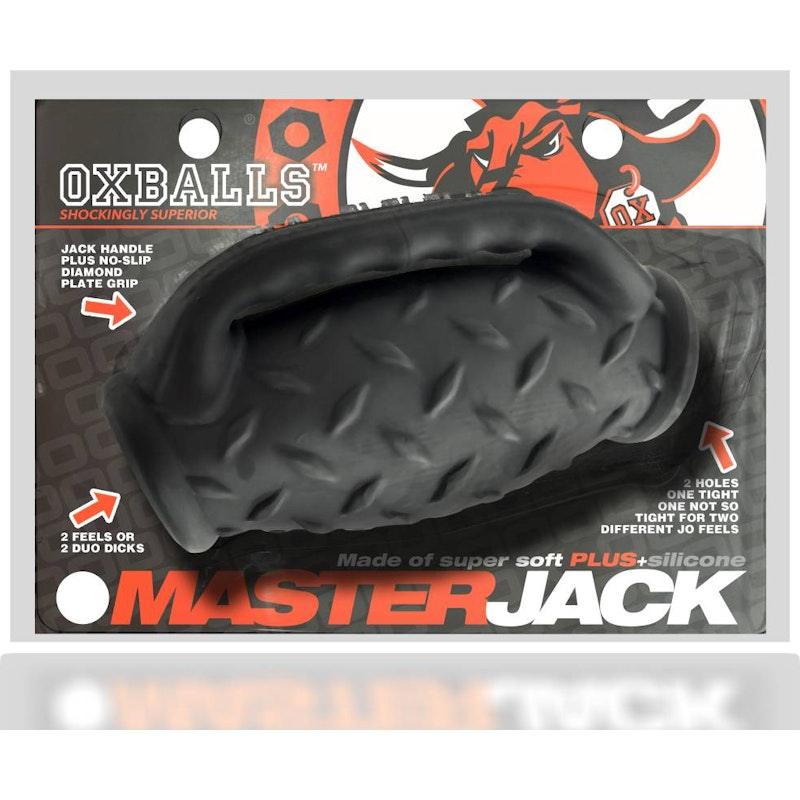 Masterjack Double Penetration JO Black Ice - Adult Toys