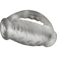 Masterjack Double Penetration JO Clear Ice - Adult Toys