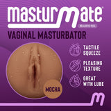 Masturmate - Vagina - Mocha - Brown Vagina Stroker - MASTURBATORS