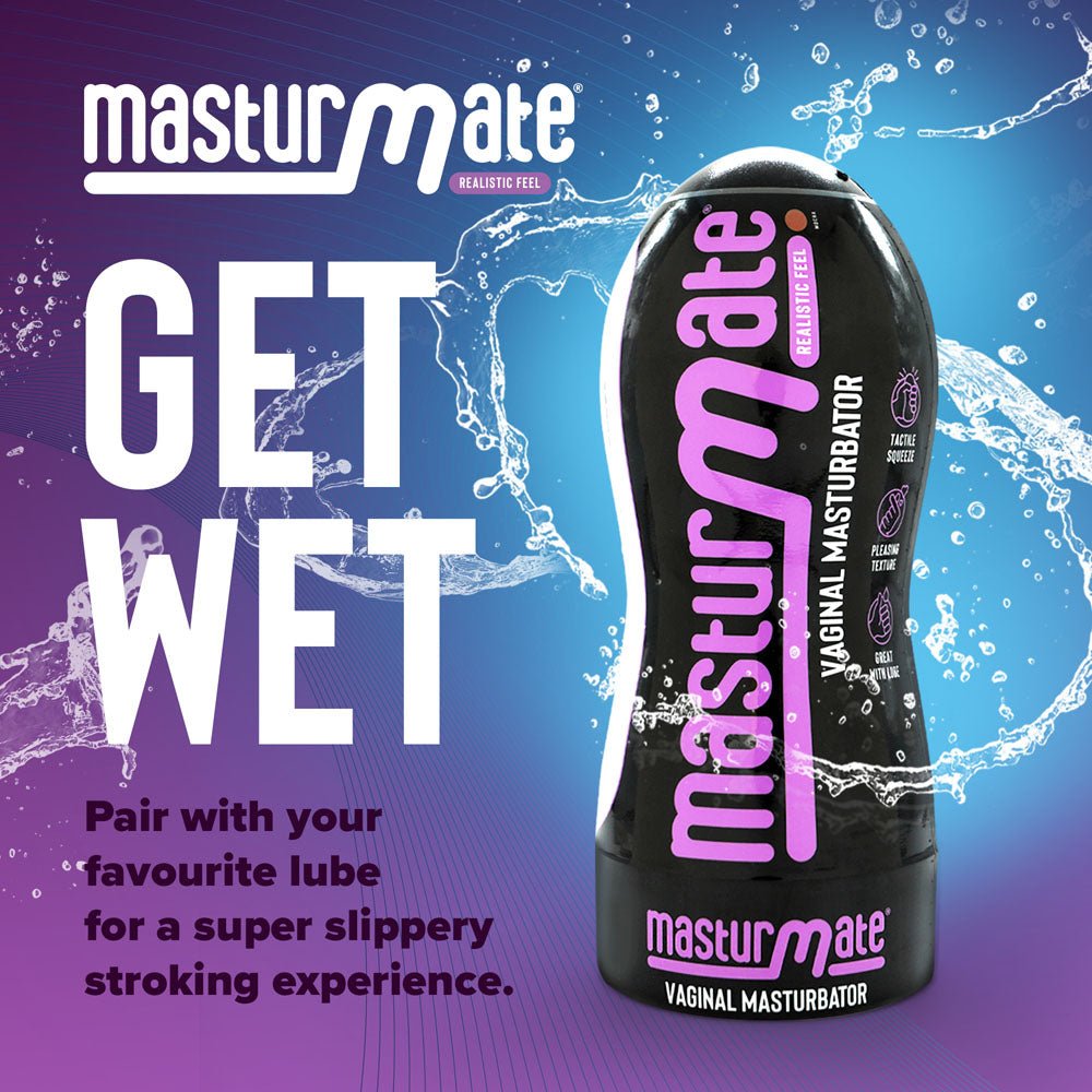 Masturmate - Vagina - Mocha - Brown Vagina Stroker - MASTURBATORS