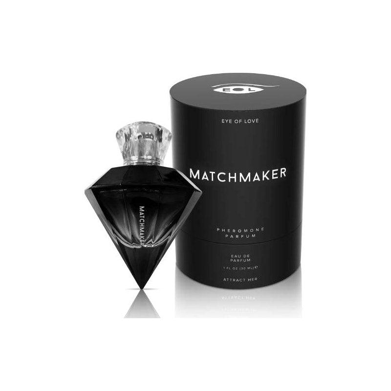 Matchmaker Pheromone Body Spray Black Diamond Attract Her 30ml - Naughty by Nature Adult Store