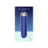Maximum Comfy Cuff Rechargeable Bullet Blue - Adult Toys