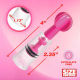 MAXtwist Clit Nipple Sucker Set 3 Pc Pink - Adult Toys