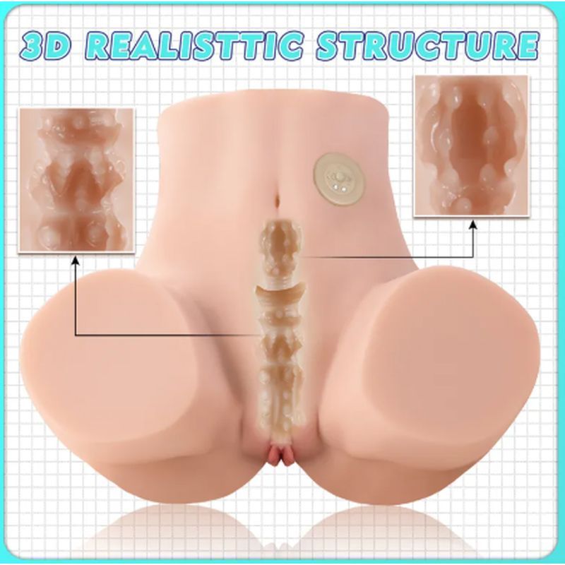 Maya 4.5kg USB Auto Suction Pussy and Ass - Adult Toys