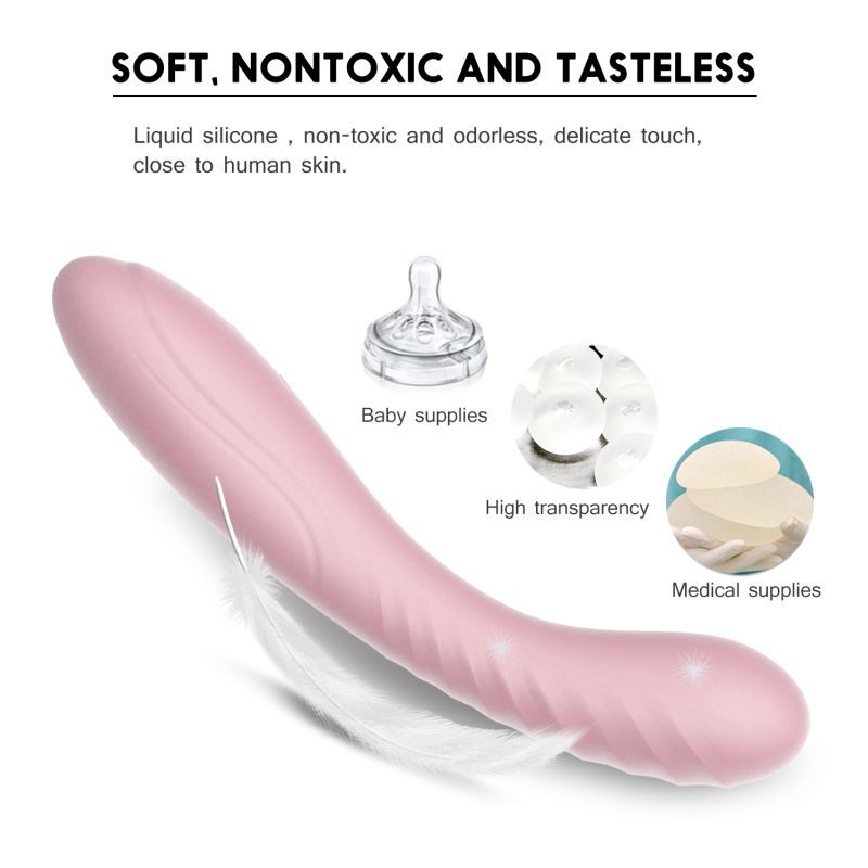 Maya Curve Silicone Vibrator Pink - Adult Toys