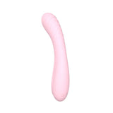 Maya Curve Silicone Vibrator Pink - Adult Toys