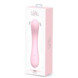 Maya Curve Silicone Vibrator Pink - Adult Toys