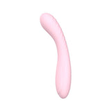 Maya Curve Silicone Vibrator Pink - Adult Toys