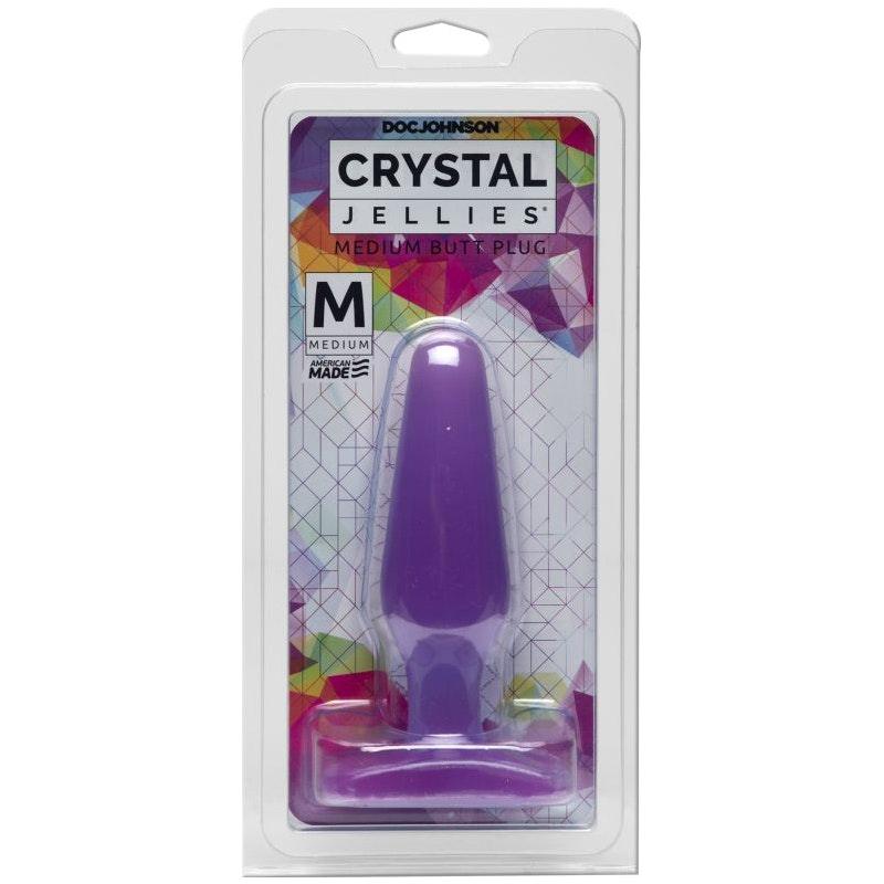 Medium Butt Plug Purple - Adult Toys