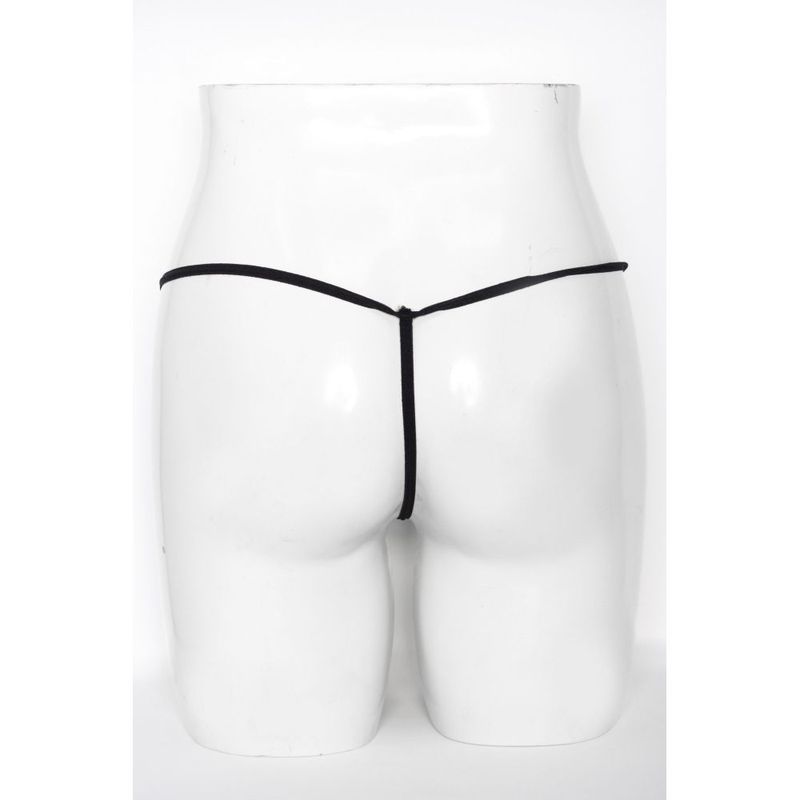 Mesh Net G - String Black - Lingerie