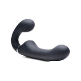 Mighty Rider 10X Strapless Strap - On Black w Remote - Adult Toys