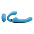 Mighty Rider 10X Strapless Strap - On Blue w Remote - Adult Toys