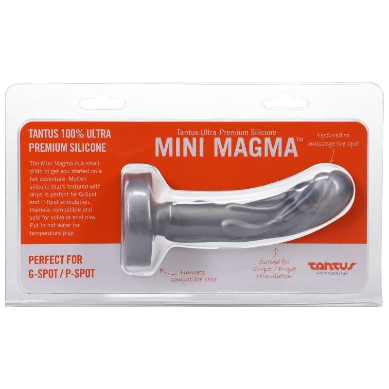 Mini Magma Dildo Silver - Adult Toys