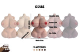 Mini Sex Doll Torso - X Suntan | 🔹CLM(Climax Doll) Classic🔹 - Sex Doll