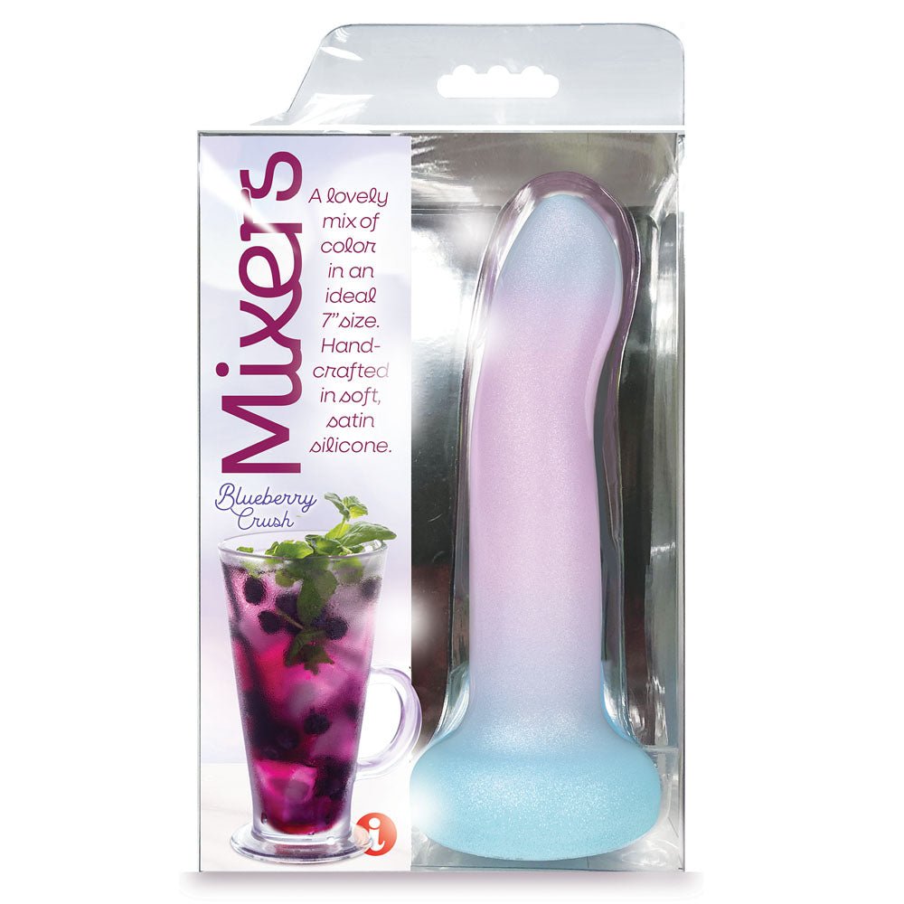 Mixers Blueberry Crush 20.3cm Dildo - DONGS