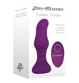 Zero Tolerance Tunnel Teaser - Purple 13.9 cm USB Rechargeable Butt Plug with Wireless Remote