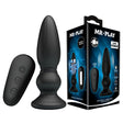 MR PLAY Powerful Vibrating Anal Plug with Remote - ANAL TOYS