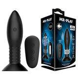 MR PLAY Rotation Beads Anal Plug - Beaded with Wireless Remote - ANAL TOYS