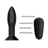 MR PLAY Rotation Beads Anal Plug - Beaded with Wireless Remote - ANAL TOYS