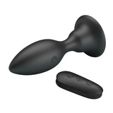 MR PLAY Vibrating Anal Plug - 10.8 cm Rechargeable with Remote - ANAL TOYS