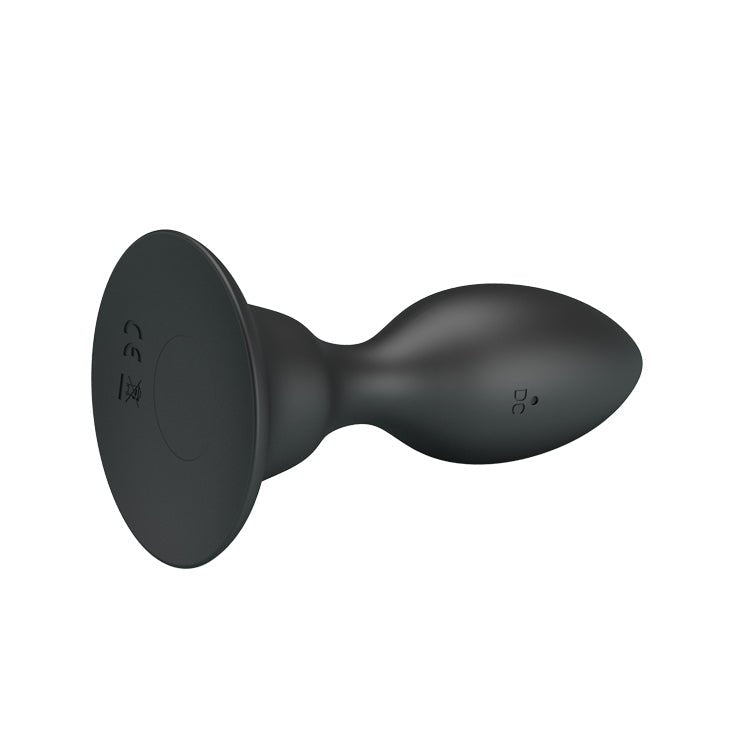 MR PLAY Vibrating Anal Plug - 10.8 cm Rechargeable with Remote - ANAL TOYS