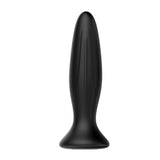 MR PLAY Vibrating Anal Plug - Black 12.8 cm - ANAL TOYS