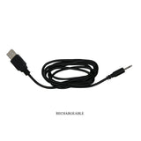 MR PLAY Vibrating Anal Plug - Black 12.8 cm - ANAL TOYS