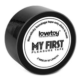 My First Non-Sticky Bondage Tape Black - Naughty by Nature Adult Store