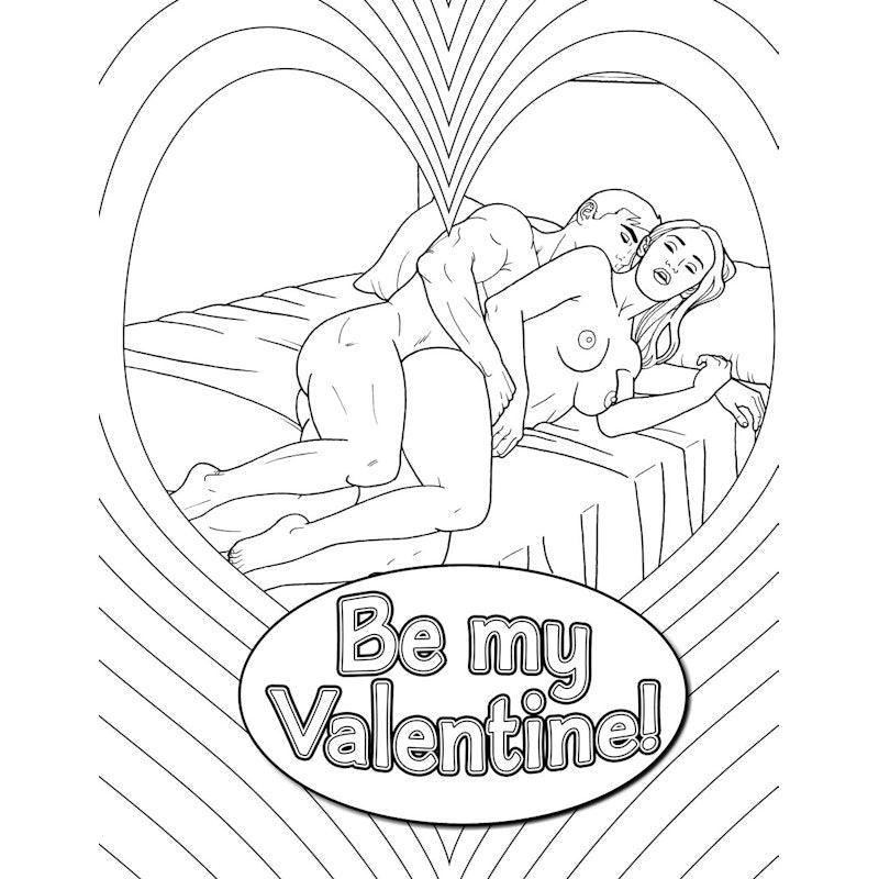 My Naughty Valentine Colouring Book - Adult Toys