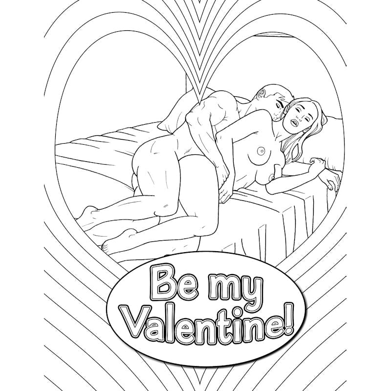 My Naughty Valentine Colouring Book - Adult Toys