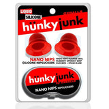 Nano Nips Nipple Sucker Silicone Red w Storage Case - Adult Toys