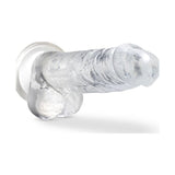 Naturally Yours 7" Crystaline Dildo Diamond - Adult Toys