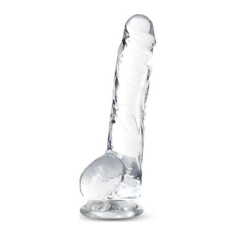 Naturally Yours 8" Crystaline Dildo Diamond - Adult Toys