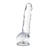 Naturally Yours 8" Crystaline Dildo Diamond - Adult Toys