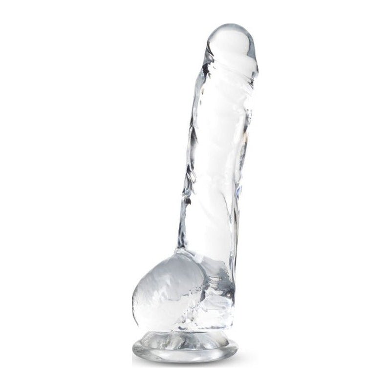 Naturally Yours 8" Crystaline Dildo Diamond - Adult Toys